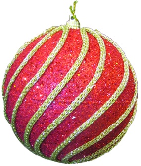 [RN418] Spiral Braid Ball, 10cm