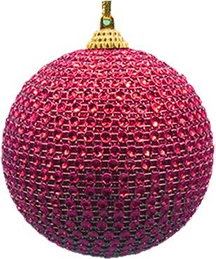 [RT061] Decorative Ball Jewel Mesh, 10cm