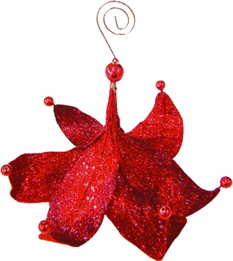 [8696-R] Hanging Flower, 12.5cm