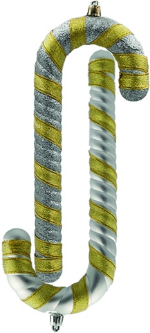 [FG149-GDS] Candy Cane Ornaments, 24cm