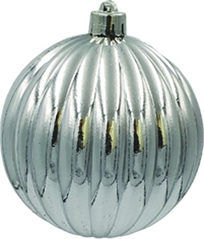 [LF085-S] Ridged Bauble, 10cm