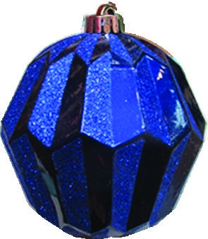 [AC671] Glittered Concave Ball, 13cm