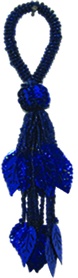 [RF1258-B] Beaded Tassel, 12.5cm