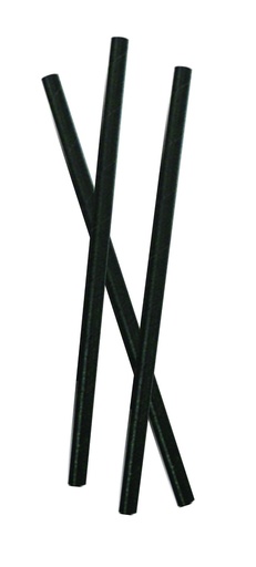 [STRAW002-BK] Paper Drinking Straws, 20cm