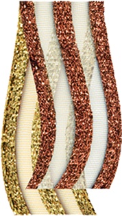 [BR019] Glittered Ribbon, 15m
