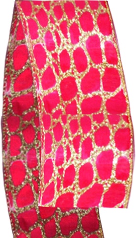 [AC595] Mosaic Glitter Satin Ribbon, 9.1m