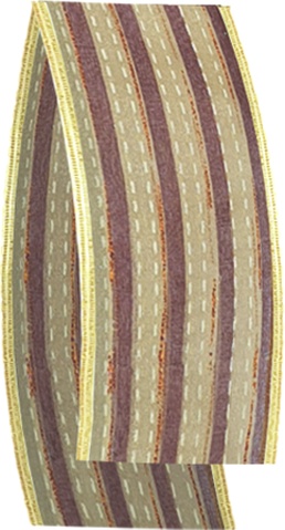 [FG192] Striped Satin Ribbon, 9m