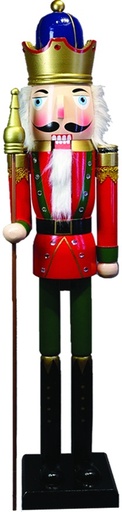 [RT135] Nutcracker Blue Dome Scepter, 1.2m