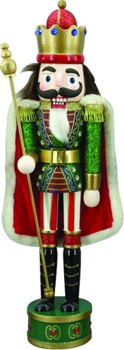 [RT204] Nutcracker With Crowned Scepter, 50cm