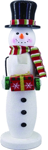 [RT177] Snowman Nutcracker, 38cm