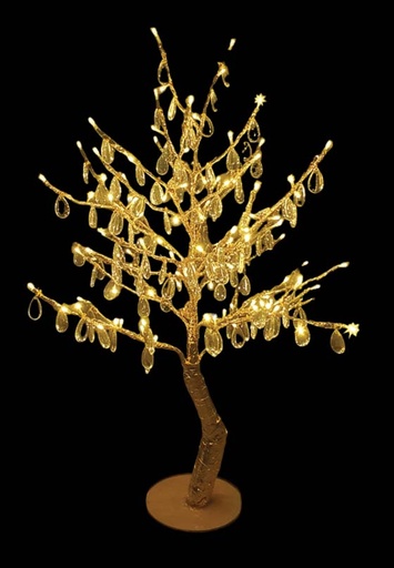 [HB028] Illuminated Crystal Tree, 1m