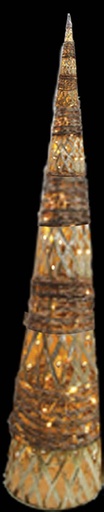 [OM039] Illuminated Diamond Panel Cone, 1.8m