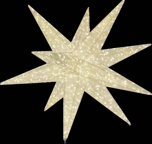 [HB008-200] Light-Up 12-point Starburst, 2m