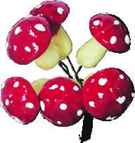 [DZ009] Mushroom Pick, 3cm