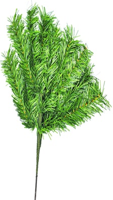 [DE010] Fir Tip Leaf Spray, 40cm