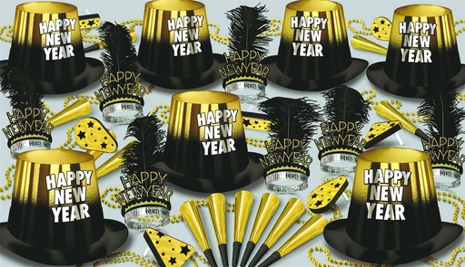 [88263BKGD50] Gold Entertainer Assortment for 50