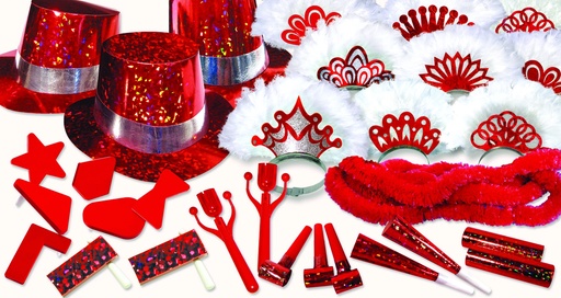 [K25702] Flaming Red Assortment for 50