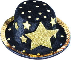 [80773] Top Hat Hair Clip