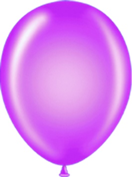 [BM-P] Eco-friendly Metallic Balloons, 12"