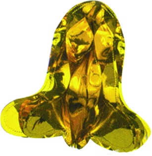 [50511-GD] Metallic Foil Bell, 30cm