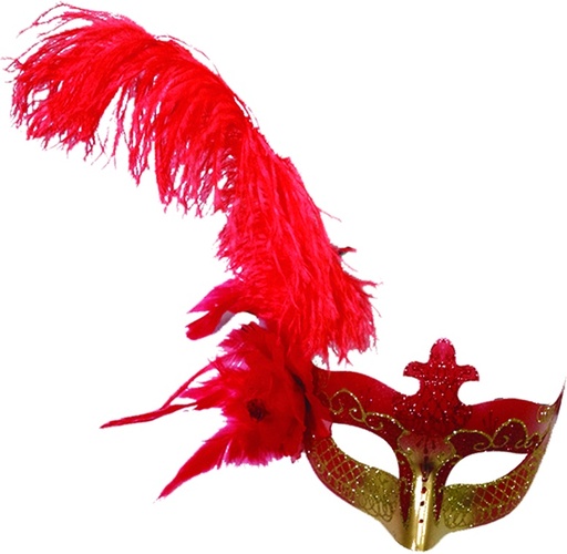 [CF012-GDR] Feather Mask Crest Plume