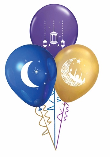 [BA018] Ramadan Printed Balloons