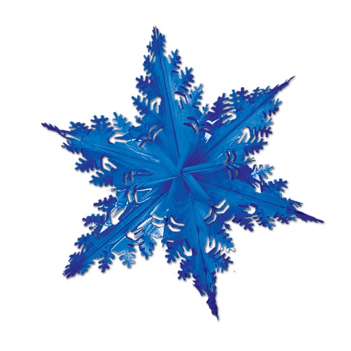 [20505-B] Metallic Snowflake, 60cm