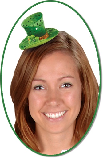 [30766] Leprechaun Hat Hair Clip
