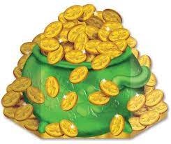 [33730] Pot Of Gold Stand-Up, 92cm