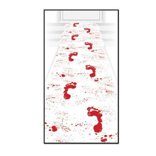 [00387] Bloody Footprints Runner, 3m