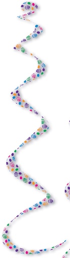 [40051] Printed Easter Egg Twirly Whirlys, 60cm