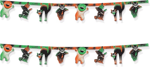 [00431] Vintage Halloween Streamer, 5.1m