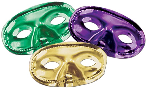 [50144-GGP] Metallic Half Masks
