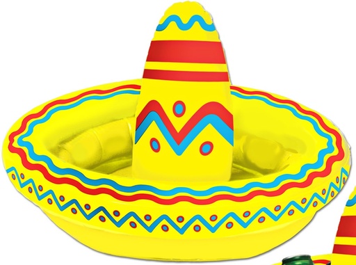 [50254] Inflatable Sombrero Cooler, 45cm