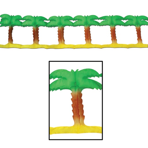 [50278] Palm Tree Garland, 3.6m