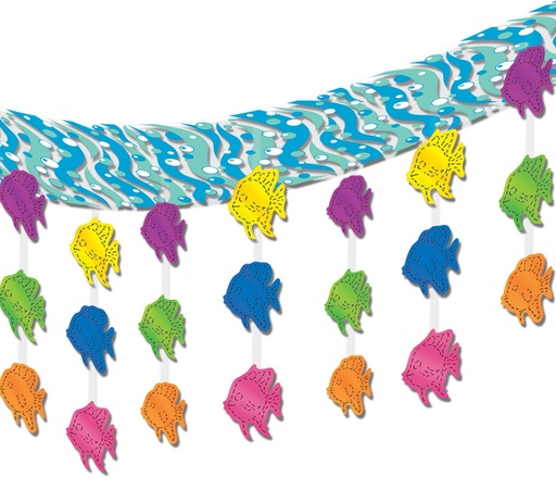 [50334] Tropical Fish Ceiling Decor, 3.6m