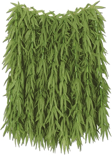 [50456] Fern Leaf Hula Skirt, 90cm