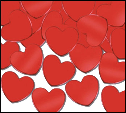 [50622-R] Heart Confetti, 28g