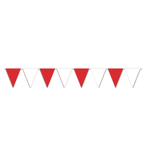 [50702-RW] Oktoberfest Solid Pennant Banner, 9m