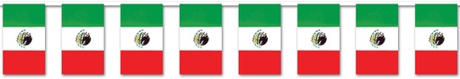 [50711] Mexican Flag Banner, 18.2m