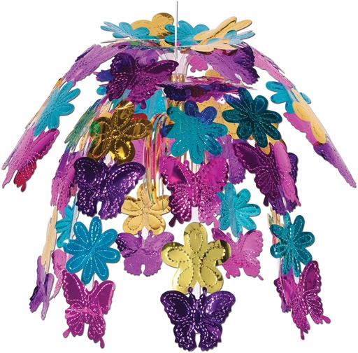 [50757] Butterfly And Flower Cascade, 60cm