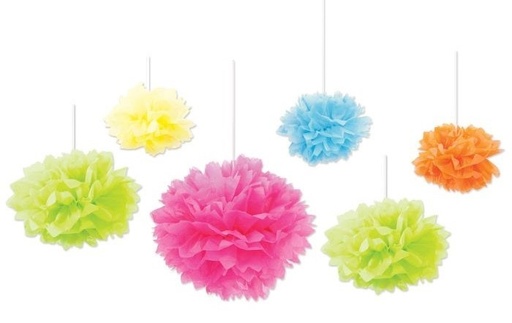 [53312] Tissue Pom Poms