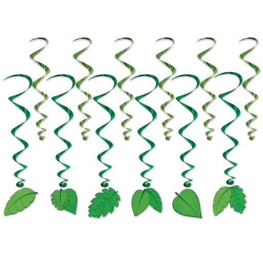 [53589] Tropical Leaves Whirls, 82cm