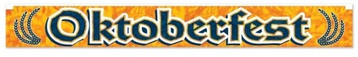 [53944] Metallic Oktoberfest Fringe Banner
