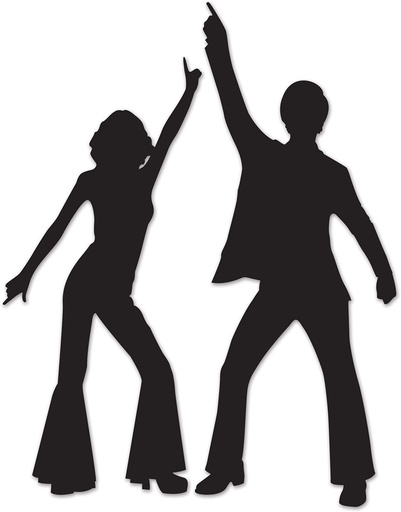 [54618] Disco Silhouettes, 92cm