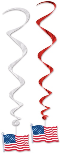 [54685] American Flag Whirls