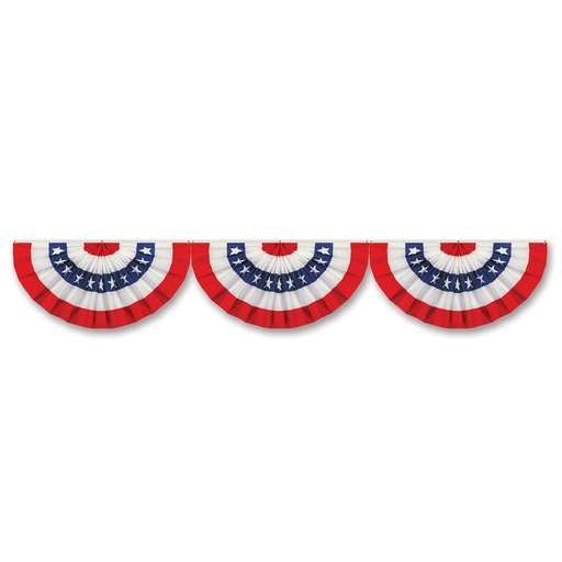 [55060] Jointed Patriotic Bunting Cutout, 1.83m