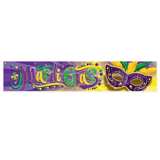 [55160] Mardi Gras Banner, 1.8m