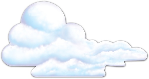 [55242] Cloud Cutout, 73cm