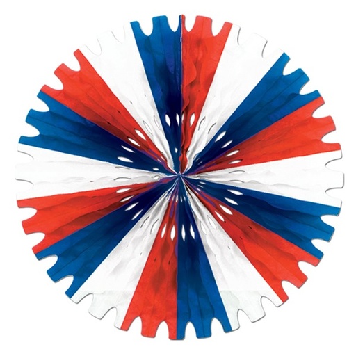 [55293-RWB] Tissue Fan, 63cm